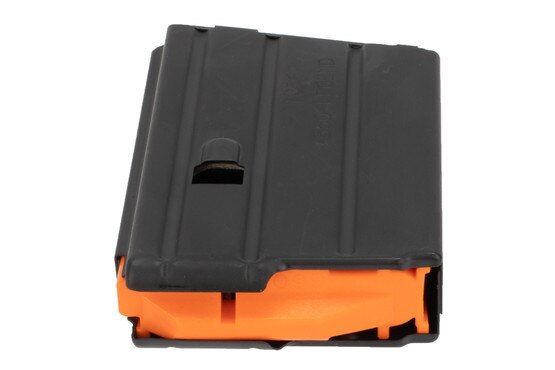C Products 350 Legend DuraMag 10 round magazine features a bright orange follower